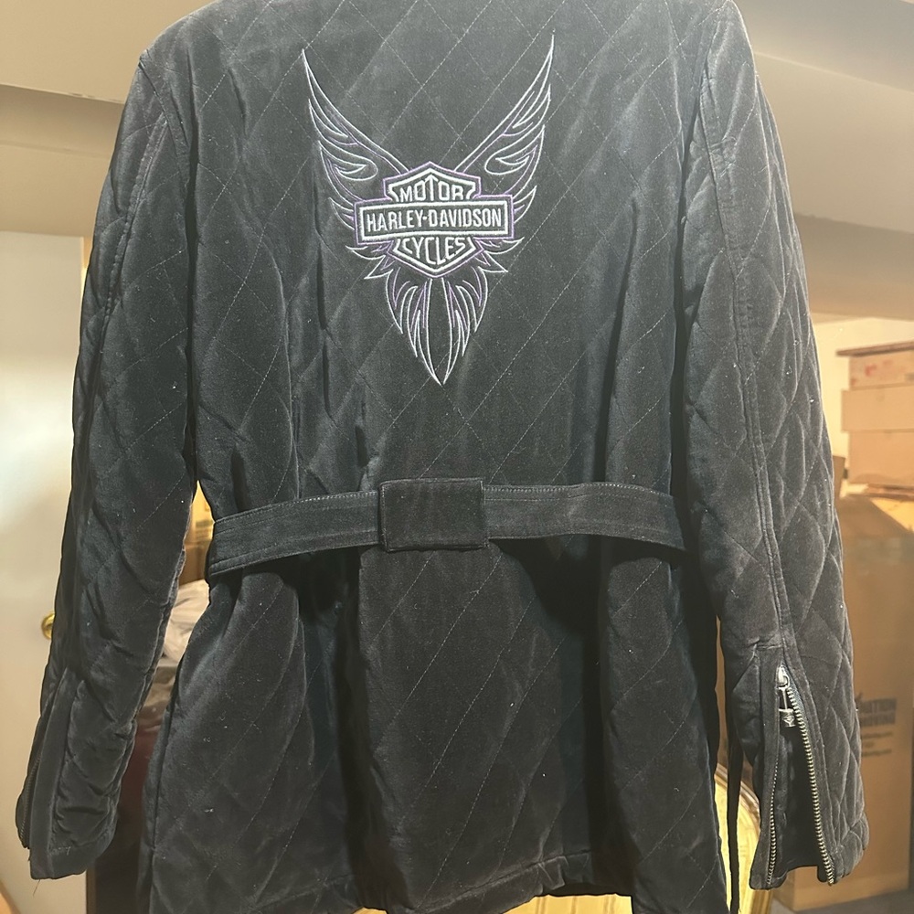 Harley-Davidson Black Leather Motorcycle Jacket